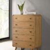 Robyn 5-drawer Bedroom Chest of Drawers Light Ash