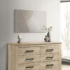 Oakglen 6-drawer Bedroom Dresser Weathered Oak