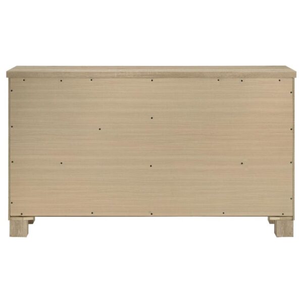 Oakglen 6-drawer Bedroom Dresser Weathered Oak