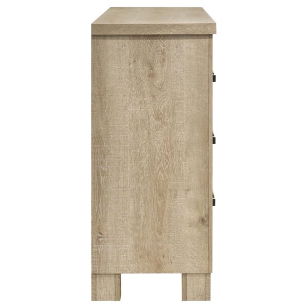 Oakglen 6-drawer Bedroom Dresser Weathered Oak