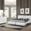 Jeremaine 4-piece Eastern King Bedroom Set White