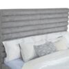 Patricia 58-inch Boucle Upholstered Eastern King Bed Grey