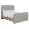 Wren Upholstered Queen Panel Bed Grey