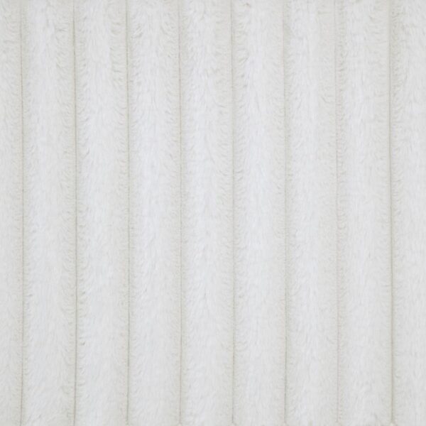 Natasha 65-inch Upholstered Queen Wingback Bed Cream