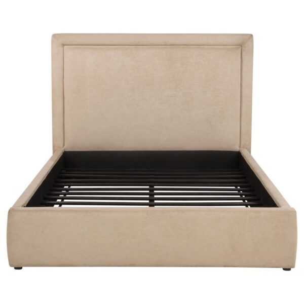 Lawson 54-inch Upholstered Eastern King Platform Bed Saddle