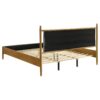 Mason 46-inch Eastern King Panel Platform Bed Light Brown