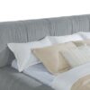 Wilshire Upholstered Eastern King Platform Bed Grey