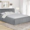 Wilshire Upholstered Queen Platform Bed Grey