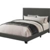 Boyd Upholstered California King Panel Bed Charcoal