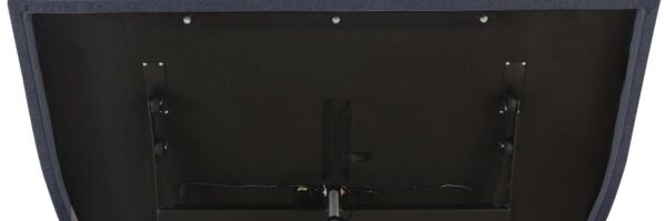 Clara Twin Extra Long Adjustable Bed Base Grey and Black