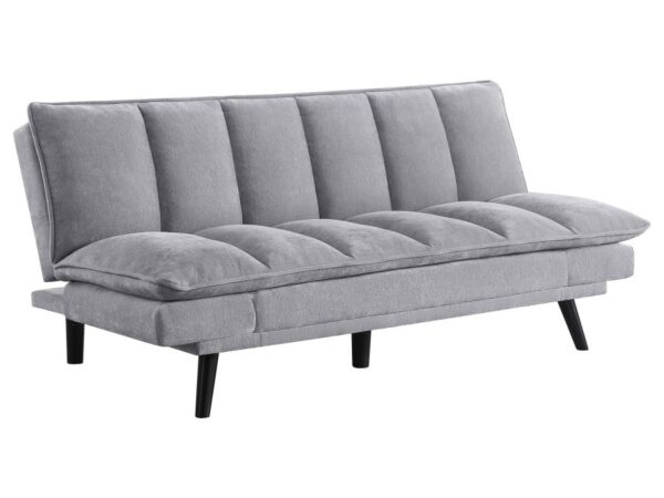 Laredo Upholstered Tufted Convertible Sofa Bed Grey