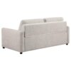 Rylie Upholstered Sofa Sleeper with Queen Mattress Beige