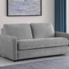 Rylie Upholstered Sofa Sleeper with Queen Mattress Grey