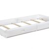 Chapman Wood Storage Trundle White