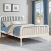 Jones Wood Full Open Frame Bed White