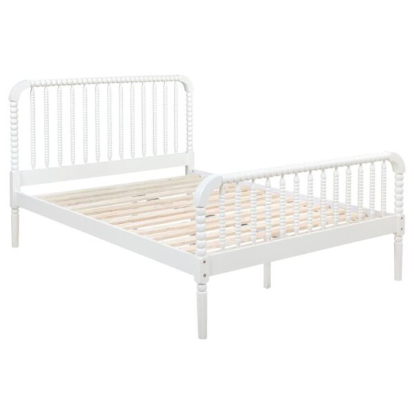 Jones Wood Full Open Frame Bed White