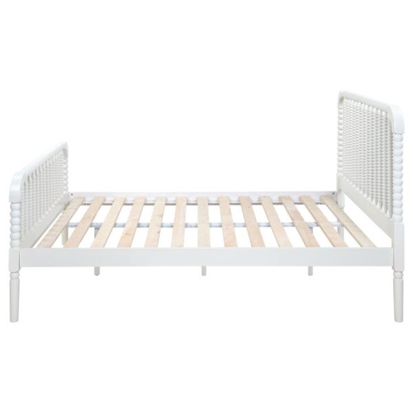 Jones Wood Full Open Frame Bed White