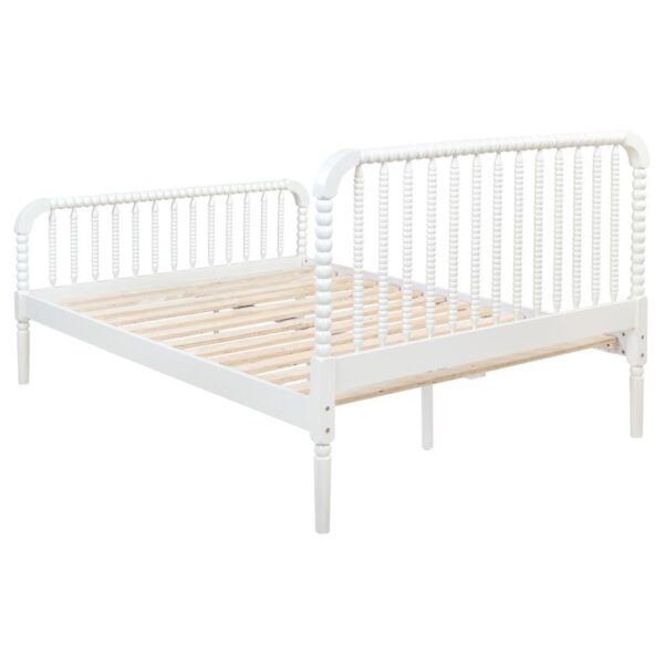 Jones Wood Full Open Frame Bed White