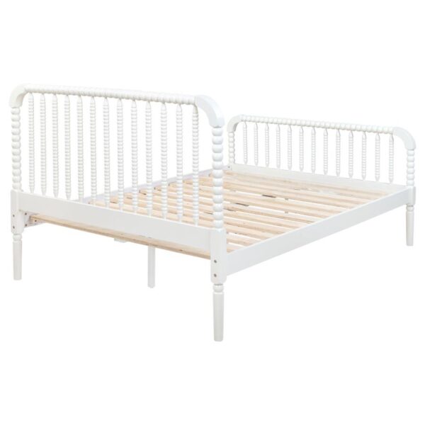 Jones Wood Full Open Frame Bed White
