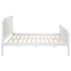 Jones Wood Full Open Frame Bed White
