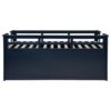 Carlsbad Wood Twin Captains Bed With Trundle Navy Blue