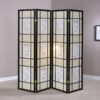 Catabella 4-Panel Room Divider Folding Shoji Screen Floral