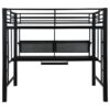 Avalon Full Workstation Loft Bed Black