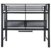 Avalon Full Workstation Loft Bed Black