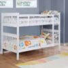 Chapman Wood Twin Over Twin Bunk Bed White