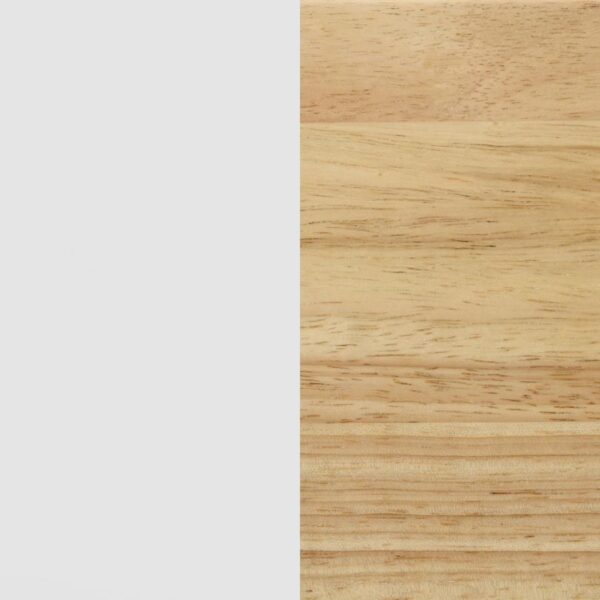 Frankie Twin Over Twin Bunk Bed with 7-inch Mattresses White