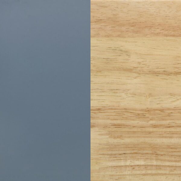 Frankie Twin Over Twin Bunk Bed with 7-inch Mattresses Blue