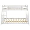 Holden Wood Veneer Twin Over Full Bunk Bed White