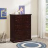 Sumerlin 6-drawer Bedroom Chest of Drawers Cappuccino