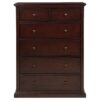 Sumerlin 6-drawer Bedroom Chest of Drawers Cappuccino