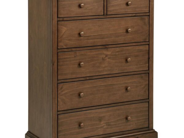 Sumerlin 6-drawer Bedroom Chest of Drawers Medium Brown