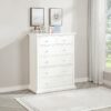 Sumerlin 6-drawer Bedroom Chest of Drawers White