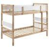 Dakota Wood Twin Over Twin Bunk Bed Natural