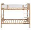 Dakota Wood Twin Over Twin Bunk Bed Natural