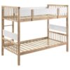 Dakota Wood Twin Over Twin Bunk Bed Natural