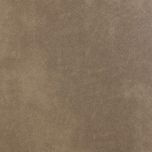 Scotland Faux Leather Upholstered Track Arm Loveseat Brown