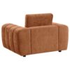 Burnett Chenille Upholstered Accent Chair Burnt Orange