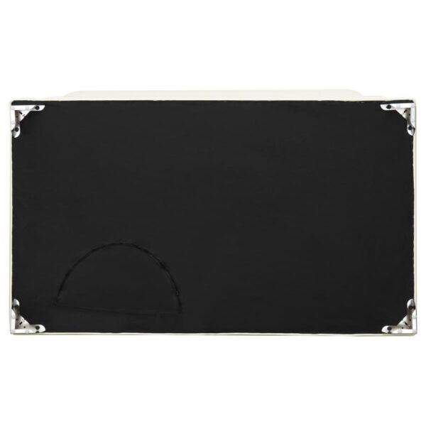 Chaviano Upholstered Track Arm Loveseat Pearl White