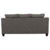 Salizar 3-piece Upholstered Flared Arm Sofa Set Grey