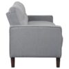 Bowen Upholstered Track Arm Tufted Sofa Grey