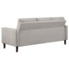 Bowen Upholstered Track Arm Tufted Sofa Beige