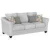 Salizar Upholstered Flared Arm Sofa Sand