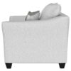 Salizar Upholstered Flared Arm Loveseat Sand