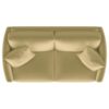 Corliss Upholstered Curved Track Arm Loveseat Camel