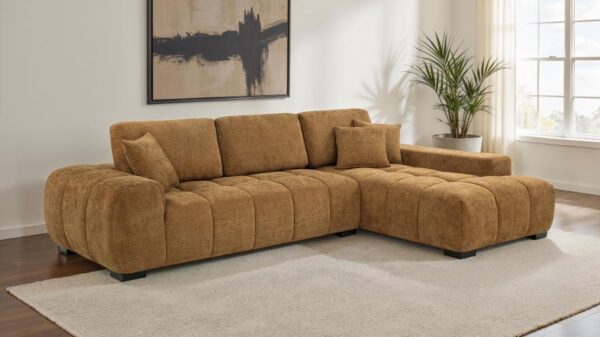 Sectional Chaise Sofa Amber