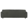 Buxton Top Grain Leather Upholstered Sofa Graphite